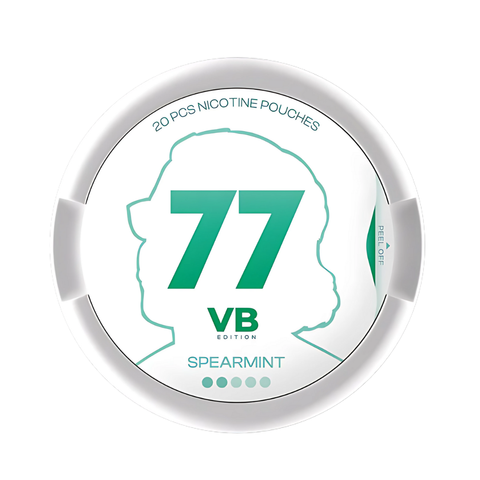 77 Nicotinezakjes VB-editie Spearmint