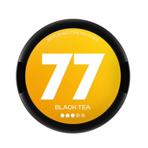 77 nicotinezakjes Black Tea