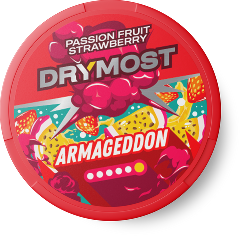 Drymost Armageddon Passion Fruit Strawberry