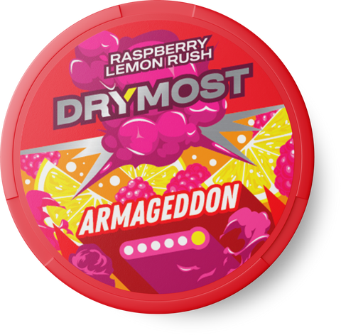 Drymost Armageddon Raspberry Lemon Rush