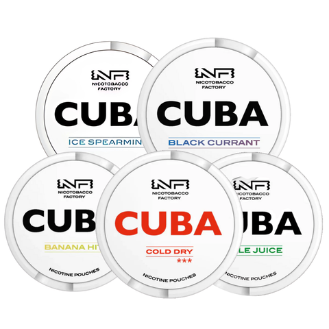 5 x Cuba White Mixpack
