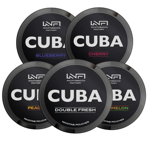 5 x Cuba Black Mixpack