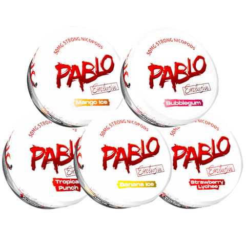 5 x Pablo Exclusive Mixpack