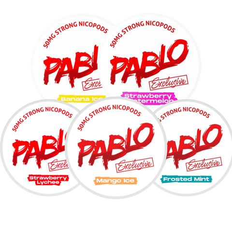 5 x Pablo Exclusive Mixpack