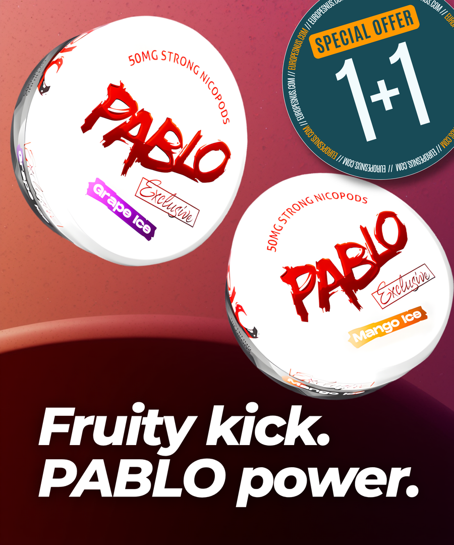 Pablo Fruity & Sweet Overname