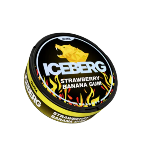 Iceberg Strawberry Banana Gum 70mg