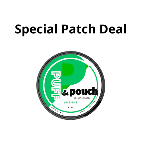 Puff & Pouch Lime 12mg - Speciale patch -deals