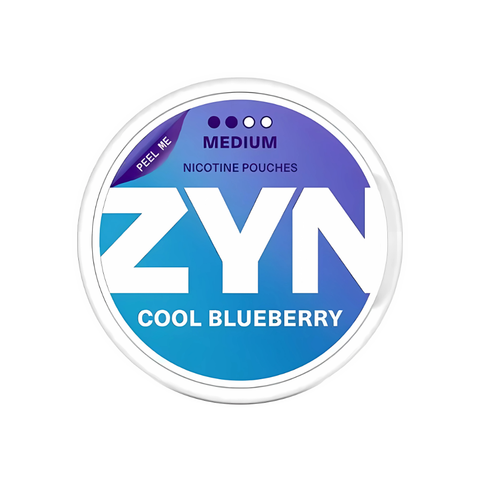 Zyn Cool Blueberry Gemiddeld