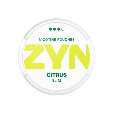 Zyn Citrus Strong Slank