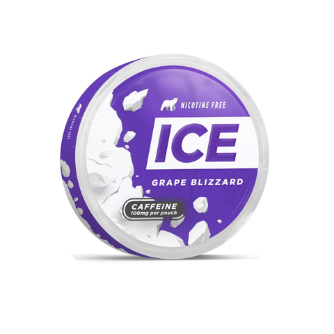 Ice Caffeine Pouch Grape Blizzard 100mg