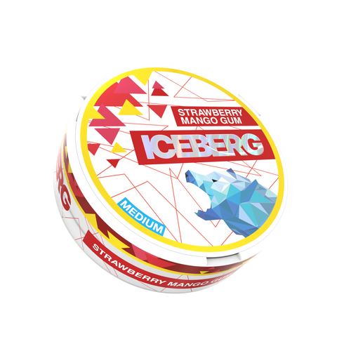 Iceberg Strawberry Mango Gum 4 mg/zakje